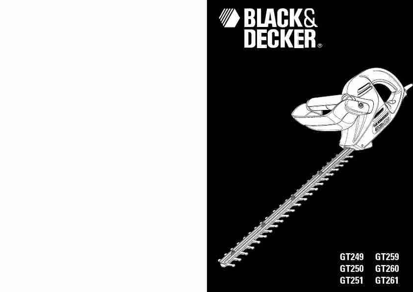 BLACK & DECKER GT260-page_pdf